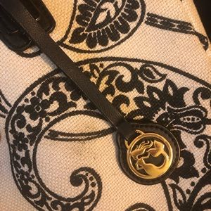 Spartina 449 Pink & Black Tote